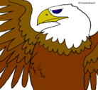 Dibujo Águila Imperial Romana pintado por jacobo