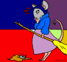 Dibujo La ratita presumida 2 pintado por michellealba