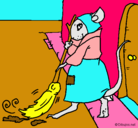 Dibujo La ratita presumida 1 pintado por dilmar