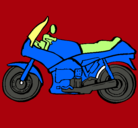 Dibujo Motocicleta pintado por ANDRE