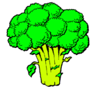 Dibujo Brócoli pintado por katherineortegam