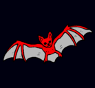 Dibujo Murciélago volando pintado por BIEUiagus