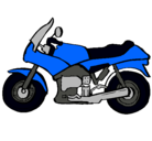Dibujo Motocicleta pintado por aaron
