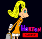 Dibujo Horton - Sally O'Maley pintado por Petrinaa