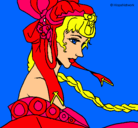 Dibujo Princesa china pintado por _fabio101_