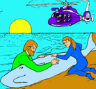 Dibujo Rescate ballena pintado por sullinmc