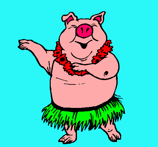 Cerdo hawaiano