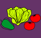 Dibujo Verduras pintado por miguelucho
