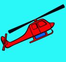 Dibujo Helicóptero de juguete pintado por 182