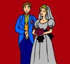 Dibujo Marido y mujer III pintado por Graciela