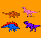 Dibujo Dinosaurios de tierra pintado por ainarasmc