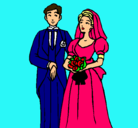 Dibujo Marido y mujer III pintado por tamara