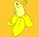 Dibujo Banana pintado por aidee