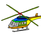 Dibujo Helicóptero  pintado por jona