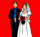 Dibujo Marido y mujer III pintado por martaquero