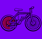 Dibujo Bicicleta pintado por yael