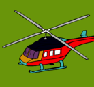 Dibujo Helicóptero  pintado por Aaron