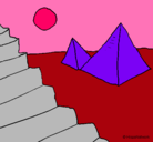 Dibujo Pirámides pintado por guinidepu