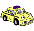 Dibujo Herbie Taxista pintado por pipi