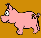 Dibujo Cerdo pintado por CoChIs