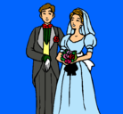 Dibujo Marido y mujer III pintado por claudia