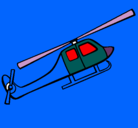 Dibujo Helicóptero de juguete pintado por jose
