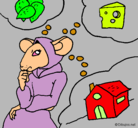 Dibujo La ratita presumida 4 pintado por HELENA