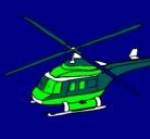 Dibujo Helicóptero  pintado por chuyito