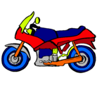Dibujo Motocicleta pintado por AVION