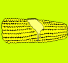 Dibujo Mazorca de maíz pintado por ANAILA