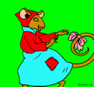 Dibujo La ratita presumida 7 pintado por luis