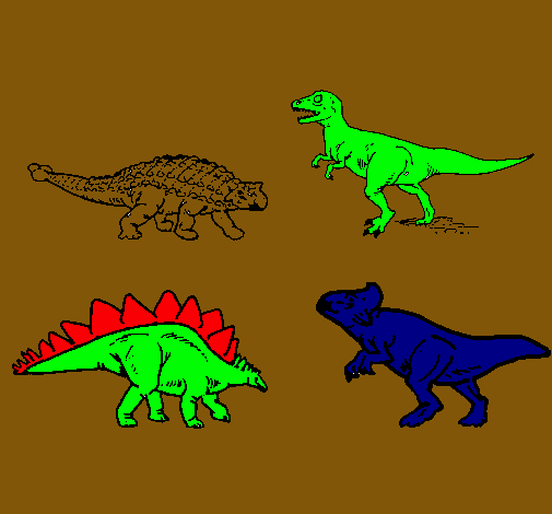 Dinosaurios de tierra