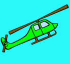 Dibujo Helicóptero de juguete pintado por johangabriel