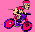 Dibujo Ciclismo pintado por blancuchi
