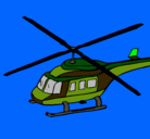 Dibujo Helicóptero  pintado por camilo