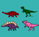 Dibujo Dinosaurios de tierra pintado por gerardosamy