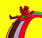 Dibujo Duende en el arco iris pintado por IAGO