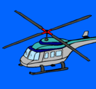 Dibujo Helicóptero  pintado por adriancito2