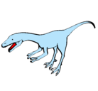 Dibujo Velociraptor II pintado por eliansaidalarconcruz