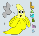 Dibujo Banana pintado por pancrasia