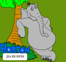 Dibujo Horton pintado por male
