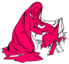 Dibujo Nacimiento del niño Jesús pintado por mariafabiana