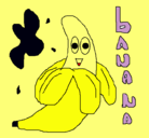 Dibujo Banana pintado por s@mber