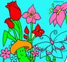 Dibujo Fauna y flora pintado por JUANDAVID