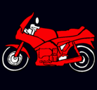 Dibujo Motocicleta pintado por MAYELA