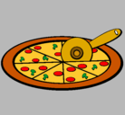 Dibujo Pizza pintado por ANTONIO