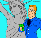 Dibujo Estados Unidos de América pintado por pichurojo