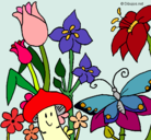 Dibujo Fauna y flora pintado por MARUJA