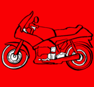 Dibujo Motocicleta pintado por demian