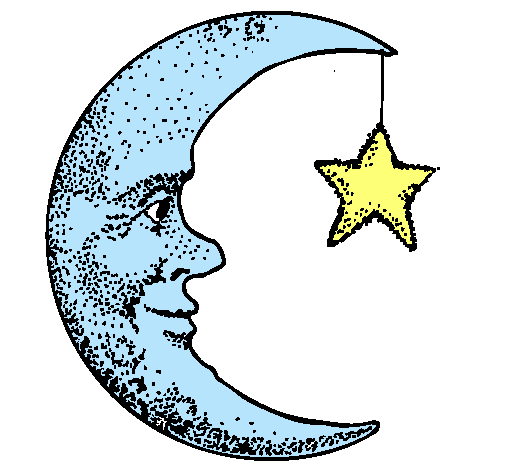 Luna y estrella